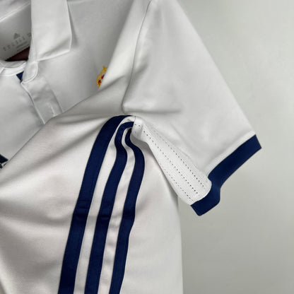 Retro Real Madrid 16 17 Hjemme Fotballdrakter