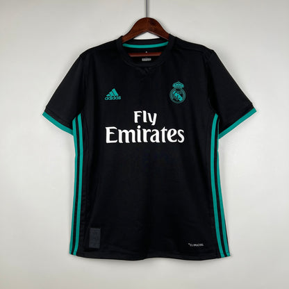 Retro Real Madrid 17-18 Borte Fotballdrakter