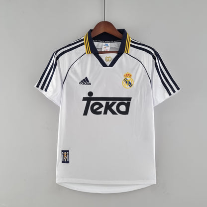 Retro Real Madrid 2000 Hjemme Fotballdrakter