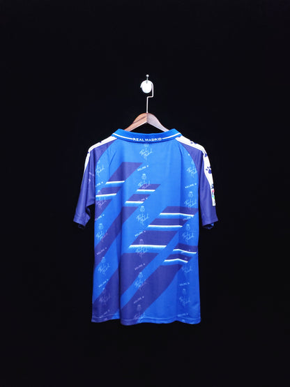 Retro Real Madrid 94 96 Borte Fotballdrakter