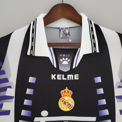 Retro Real Madrid 97 98 Tredje Borte Fotballdrakter