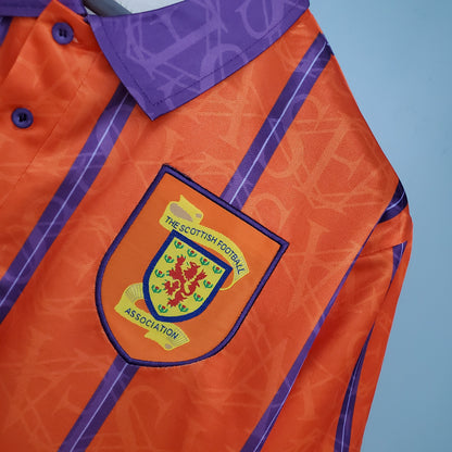Retro Skottland 1994 Borte Fotballdrakter