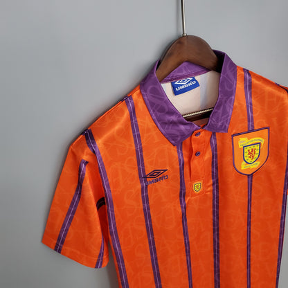 Retro Skottland 1994 Borte Fotballdrakter