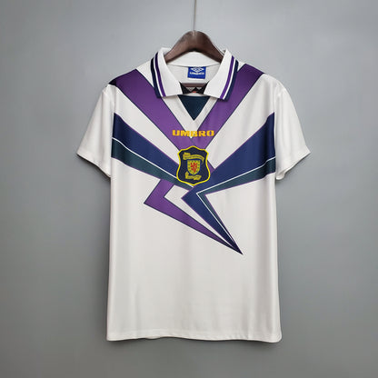Retro Skottland 1994 Hvit Fotballdrakter
