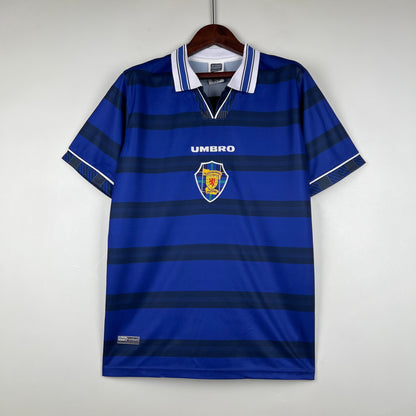 Retro Skottland 1998 Hjemme Fotballdrakter