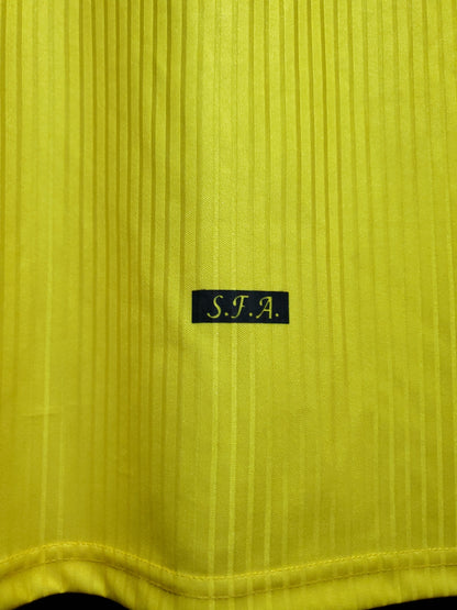 Retro Skottland Borte Fotballdrakter Yellow 1996 1998