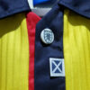 Retro Skottland Borte Fotballdrakter Yellow 1996 1998