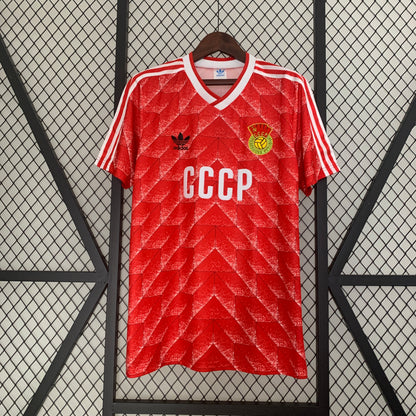 Retro Soviet Union 88-89 Hjemme Fotballdrakter