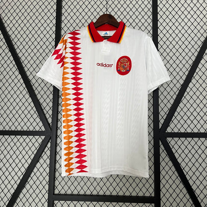 Retro Spania 1994 Borte Fotballdrakter