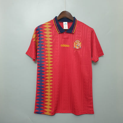 Retro Spania 1994 Hjemme Fotballdrakter