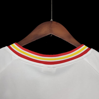 Retro Spania 1996 Borte Fotballdrakter