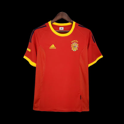 Retro Spania 2002 Hjemme Fotballdrakter