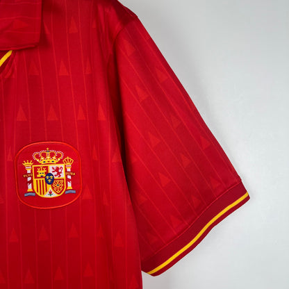 Retro Spania 88 91 Hjemme Fotballdrakter