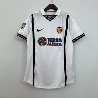 Retro Valencia 00-01 Hjemme Fotballdrakter