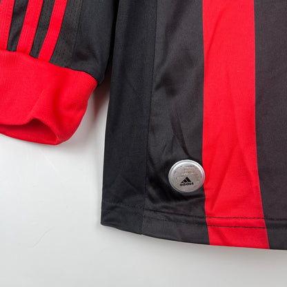 Retro Langermet AC Milan 09 10 Hjemme Fotballdrakter