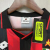 Retro Langermet AC Milan 1993 94 Hjemme Fotballdrakter