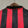 Retro Langermet AC Milan 1993 94 Hjemme Fotballdrakter