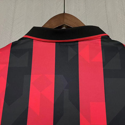 Retro Langermet AC Milan 1993 94 Hjemme Fotballdrakter