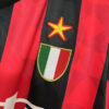 Retro Langermet AC Milan 1993 94 Hjemme Fotballdrakter