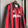 Retro Langermet AC Milan 1993 94 Hjemme Fotballdrakter