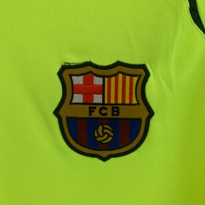 Retro Langermet Barcelona 05 06 Borte Fotballdrakter