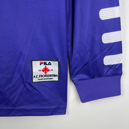 Retro Langermet Fiorentina 1998 Fotballdrakter