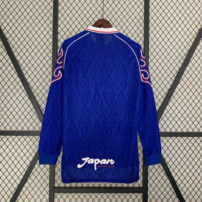 Retro Langermet Japan 1998 Hjemme Fotballdrakter