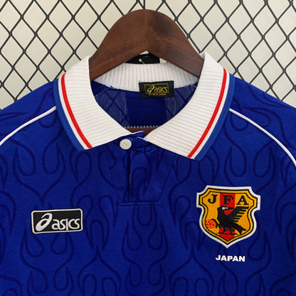 Retro Langermet Japan 1998 Hjemme Fotballdrakter