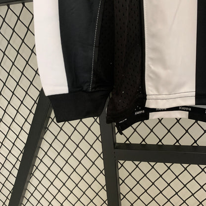 Retro Langermet Juventus 97 98 Hjemme Fotballdrakter