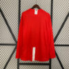 Retro Langermet M U 07 08 Champions League version Hjemme Fotballdrakter