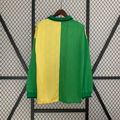 Retro Langermet M U 92 94 third Borte Fotballdrakter