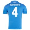 SSC Napoli Buongiorno 4 Hjemmedrakt 2024 25 Fotballdrakter
