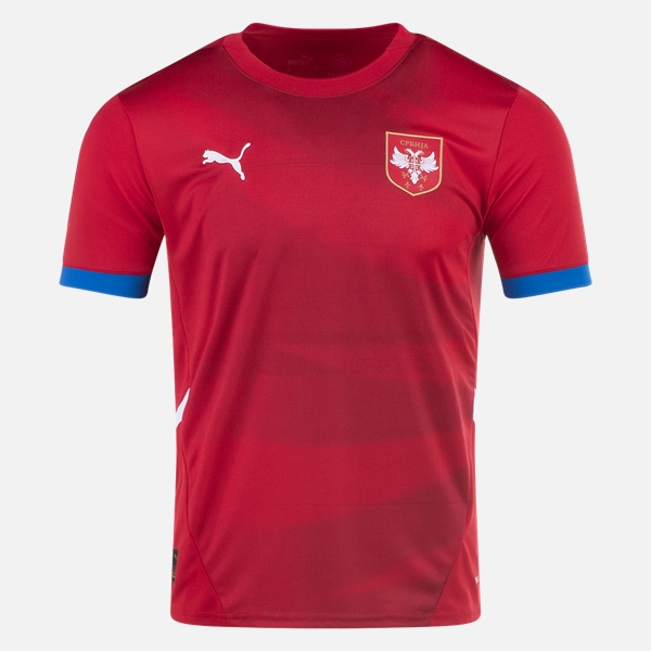 Serbien Hjemmedrakt 2024 Fotballdrakter