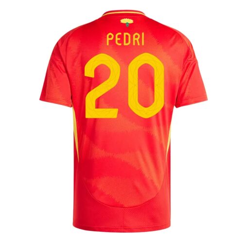 Spania Pedri 20 Hjemme Fotballdrakter 2024