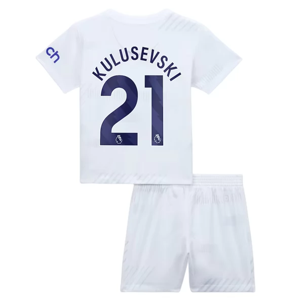 Tottenham Hotspur Kulusevski 21 Barn Hjemme Draktsett 2023 2024 Fotballdrakter