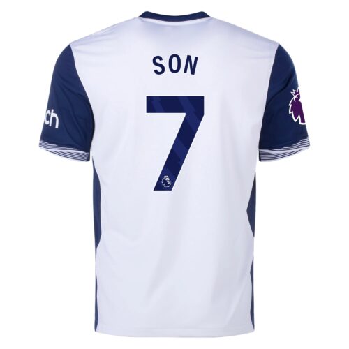 Tottenham Hotspur Son Heung min 7 Hjemmedrakt 2024 25 Fotballdrakter