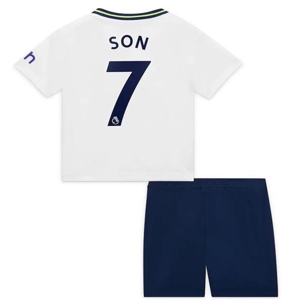 Tottenham Hotspur Son Heung-min 7 Barn Hjemme Draktsett 2022-23 Fotballdrakter