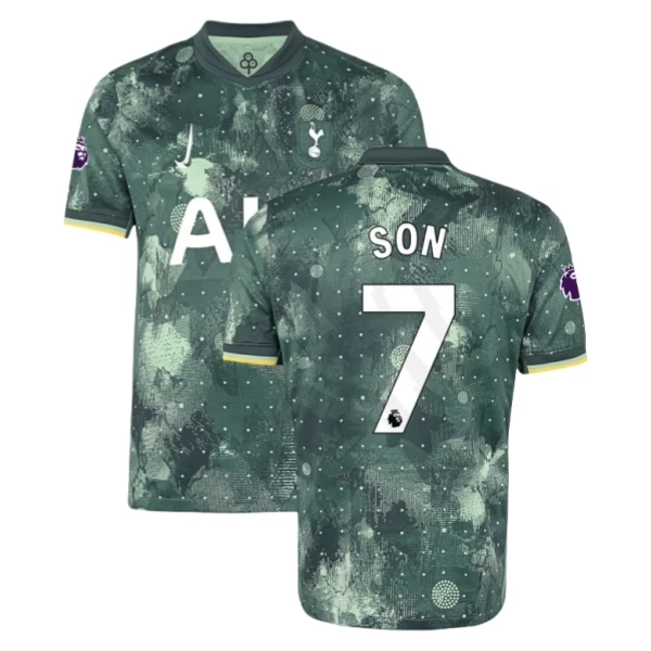 Tottenham Hotspur Son Heung-min 7 Tredjedrakt 2024-25 Fotballdrakter