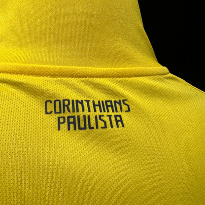Vintage 14 15 Corinthians Gul Fotballdrakter