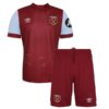 West Ham United Barn Hjemme Draktsett 2023 2024 Fotballdrakter
