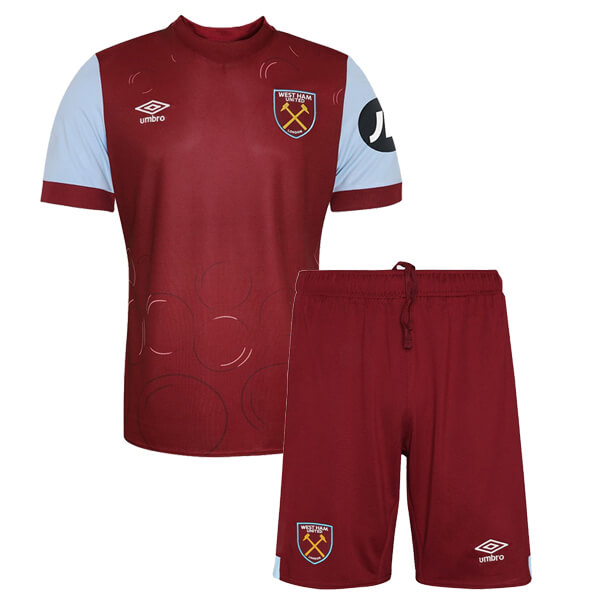 West Ham United Barn Hjemme Draktsett 2023 2024 Fotballdrakter