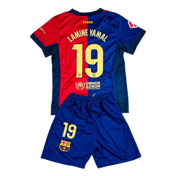 fc barcelona lamine yamal 19 barn hjemme draktsett fotball 2024 25 1