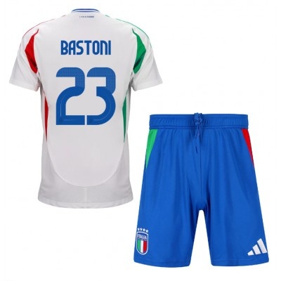 italia alessandro bastoni 23 barn borte draktsett 2024