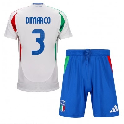 italia federico dimarco 3 barn borte draktsett 2024