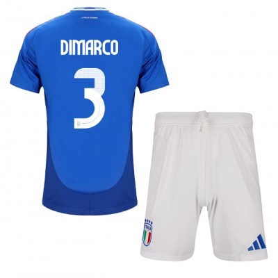 italia federico dimarco 3 barn hjemme draktsett 2024