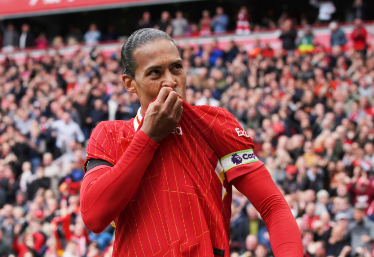 Van Dijk feirer 100 kamper med seier over West Ham